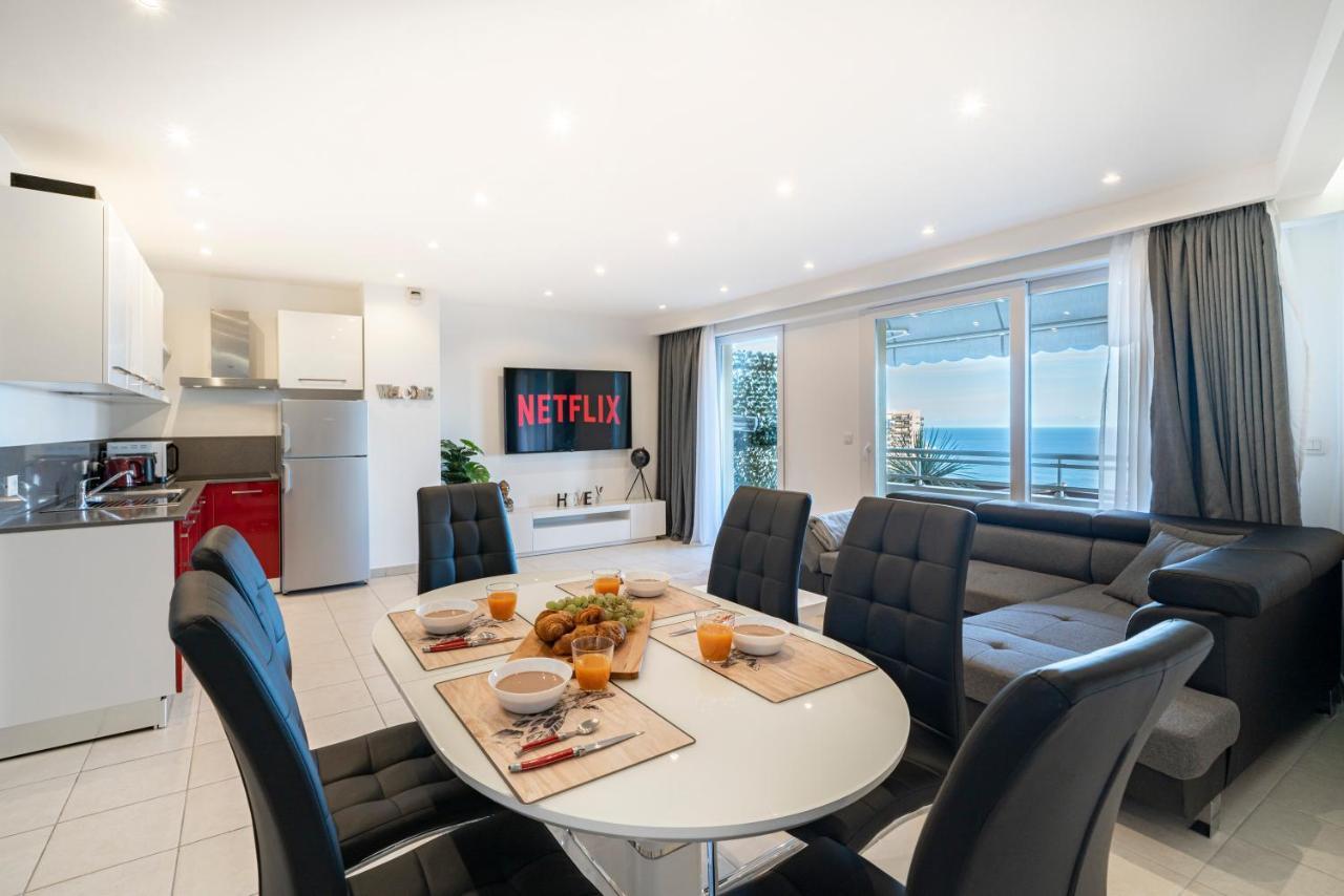 Frontiere Monaco, Terrasse, Vue Mer, Parking - Ab Beausoleil Eksteriør billede