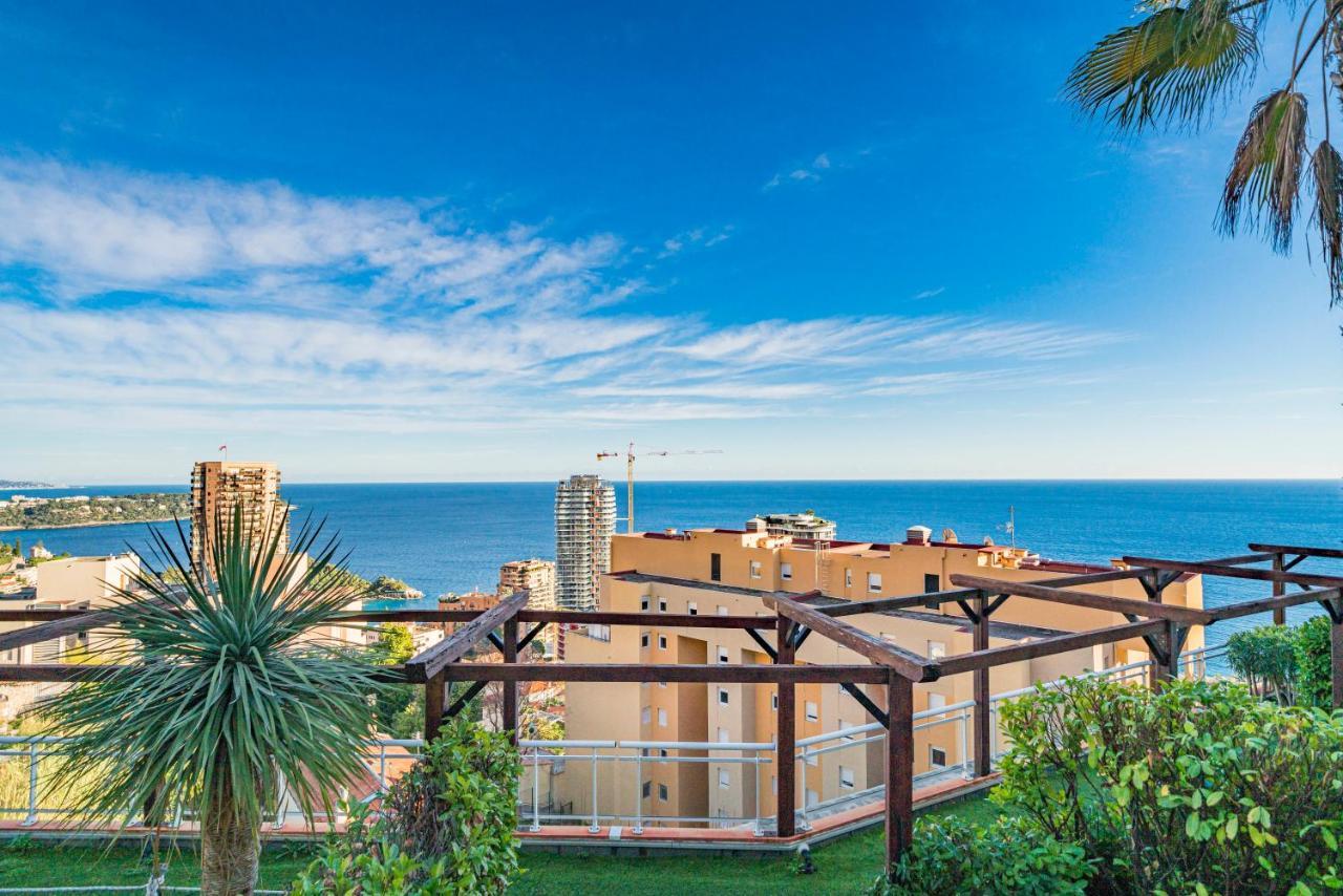 Frontiere Monaco, Terrasse, Vue Mer, Parking - Ab Beausoleil Eksteriør billede